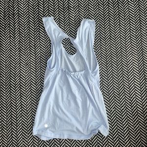 Light blue lulu top
